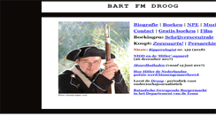 Desktop Screenshot of bartfmdroog.com
